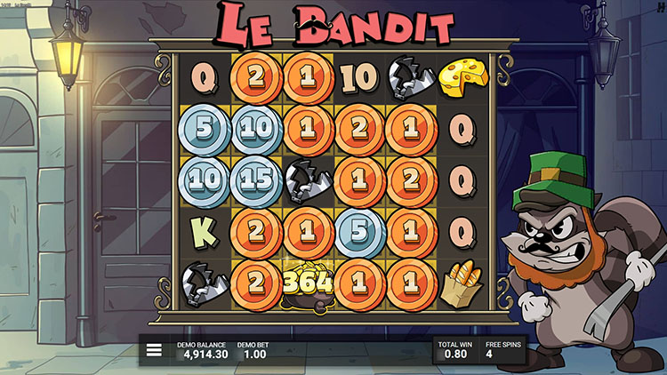Бонусная игра Le Bandit